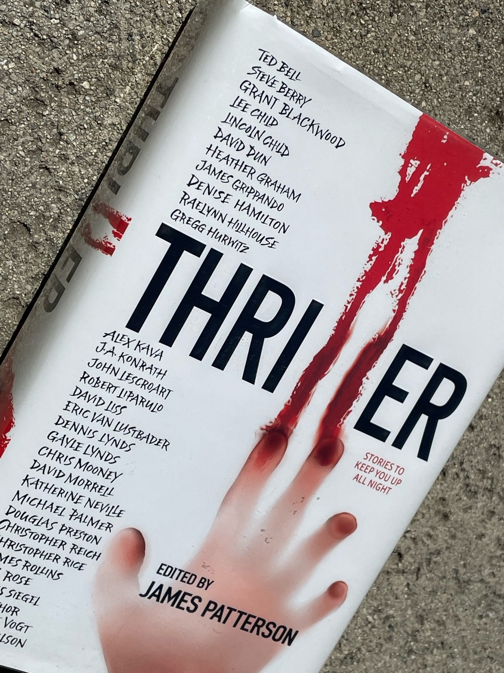 Thriller 2006 SIGNED 19x James Patterson Edited Author Horror Short Stories Book